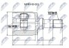 ШАРНІР РІВНИХ КУТОВИХ ШВИДКОСТЕЙ | HONDA CIVIC EJ/EK 1.4,1.5,1.6 95-01 /ЛІВ/ NTY NPWHD001 (фото 1)