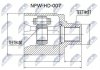 ШАРНІР РІВНИХ КУТОВИХ ШВИДКОСТЕЙ | HONDA HR-V /ATM/MTM/ GH 98-05, CIVIC EJ6/EJ7/EJ8 95-01, EU/EP/ES 01-, FK 06-12, JAZZ GD/GE 03-08-, ACCORD CL 02-08, CITY ZX 04-, STREAM 00-06 /ЛІВ/ NTY NPWHD007 (фото 1)