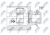 ШАРНІР РІВНИХ КУТОВИХ ШВИДКОСТЕЙ | HONDA ACCORD CL/CU/CW/CM 02-15, ACURA TSX 09-14 /ПРАВ/ NTY NPWHD030 (фото 2)