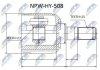 ШАРНІР РІВНИХ КУТОВИХ ШВИДКОСТЕЙ | HYUNDAI SONATA EF 2.0,2.4,2.5,2,7 /ATM/ 98-04, TRAJET 2.0,2.0CRDI NTY NPWHY508 (фото 1)