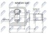 ШАРНІР РІВНИХ КУТОВИХ ШВИДКОСТЕЙ | HYUNDAI SONATA EF 2.0,2.4,2.5,2,7 /MTM/ 98-04 Л/П, SONATA NF 04- Л/П NTY NPWHY509 (фото 1)