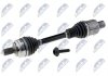 ПІВВІСЬ | MERCEDES W205/S205/C205 C200/C250/C300/C400/C45AMG 13- /ATM,ПЕРЕД,ЛІВ/ NTY NPWME062 (фото 1)