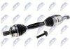 ПІВВІСЬ | MERCEDES W176 A160/A180 12-, W242/W246 B160/B180 11-, C117/X117 CLA180/CLA200/CLA250 W117 13- /ATM,ПЕРЕД,ЛІВ/ NTY NPWME065 (фото 1)