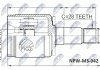 ШАРНІР РІВНИХ КУТОВИХ ШВИДКОСТЕЙ | MITSUBISHI PAJERO V87/97 06- /ЛІВ/ NTY NPWMS042 (фото 1)
