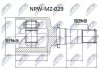 ШАРНІР РІВНИХ КУТОВИХ ШВИДКОСТЕЙ | MAZDA 3 BK /MTM/ 2.0 03-, 5 CR /ATM/ 05-07 /ЛІВ/ NTY NPWMZ029 (фото 1)