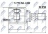 ШАРНІР РІВНИХ КУТОВИХ ШВИДКОСТЕЙ | NISSAN MICRA MTM K12 1.0,1.2,1.3 03- Л/П NTY NPWNS020 (фото 1)