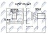 ШАРНІР РІВНИХ КУТОВИХ ШВИДКОСТЕЙ | NISSAN NAVARA D40 /ATM/ 05-, PATHFINDER R51 /ATM/ 05- Л/П NTY NPW-NS-024 (фото 1)