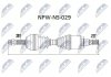 ПІВВІСЬ | NISSAN NAVARA /MTM/ 05-, PATHFINDER /MTM/ 05- Л/П NTY NPWNS029 (фото 3)