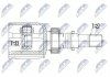 ШАРНІР РІВНИХ КУТОВИХ ШВИДКОСТЕЙ | NISSAN XTRAIL 2.5 4WD 07-, ROGUE 07-, RENAULT KOLEOS 08- /ПРАВ,ATM/ NTY NPWNS063 (фото 1)