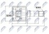 ШАРНІР РІВНИХ КУТОВИХ ШВИДКОСТЕЙ | OPEL 2.2DTI ASTRA G 98-, ZAFIRA A 99-, VECTRA B 95-, VECTRA C 02- Л/П NTY NPWPL011 (фото 1)