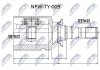 ШАРНІР РІВНИХ КУТОВИХ ШВИДКОСТЕЙ | TOYOTA RAV-4 2.0,2.0D,2.4 00-05 /ПРАВ/ NTY NPWTY009 (фото 1)