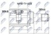 ШАРНІР РІВНИХ КУТОВИХ ШВИДКОСТЕЙ | TOYOTA AVENSIS CDT250 2.0D 03-06, ADT250 2.0D-4D 06-08, AZT250 2.0 03-08, COROLLA VERSO 2.0D-4D 04-05, COROLLA CDE120 2.0D-4D 01-07 /ЛІВ/ NTY NPWTY028 (фото 1)