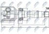 ШАРНІР РІВНИХ КУТОВИХ ШВИДКОСТЕЙ | TOYOTA COROLLA 1.6 06-, COROLLA VERSO 1.6 04-, VERSO-S 1.4D-4D MTM 10-, URBAN CRUISER 1.4D-4D MTM 09-, IQ 1.4D-4D MTM 08-, YARIS 1.8 MTM 05-, SCION ZSP110 MTM/ATM 1.8 07- /ПРАВ/ NTY NPWTY029 (фото 1)