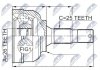 ШАРНІР РІВНИХ КУТОВИХ ШВИДКОСТЕЙ | CITROEN C5 DC/DE/RC/RE 2.0HDI 100KW,2.2HDI,3.0 V6 01- NTY NPZCT020 (фото 1)