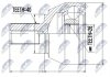 ШАРНІР РІВНИХ КУТОВИХ ШВИДКОСТЕЙ | FORD MONDEO 07-, FORD GALAXY/S-MAX 06-, VOLVO S60 II, S80 II, V70 II 08- /ATM/ NTY NPZFR040 (фото 1)