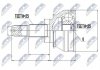 ШАРНІР РІВНИХ КУТОВИХ ШВИДКОСТЕЙ | FIAT PUNTO II 1.8,1.9JTD 99-, PUNTO III 1.3JTD,1.9JTD, BRAVO 1.9JTD NTY NPZFT034 (фото 1)