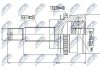 ШАРНІР РІВНИХ КУТОВИХ ШВИДКОСТЕЙ | HYUNDAI GETZ 1.1 02- NTY NPZHY502 (фото 1)