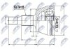 ШАРНІР РІВНИХ КУТОВИХ ШВИДКОСТЕЙ | MERCEDES A A150,A160CDI,A170,A180CDI 04-, B B150,B170,B200 05- NTY NPZME008 (фото 1)
