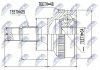 ШАРНІР РІВНИХ КУТОВИХ ШВИДКОСТЕЙ | CITROEN C5 DC/DE/RC/RE 1.6HDI,1.8,2.0,2.2HDI 01-, PEUGEOT 406 00- NTY NPZPE018 (фото 1)