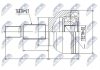 ШАРНІР РІВНИХ КУТОВИХ ШВИДКОСТЕЙ | RENAULT LAGUNA II 1.8,1.9DCI,2.0 01- NTY NPZRE018 (фото 1)