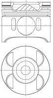 Поршень 83,25 (+0.25,00) NURAL 8743340500