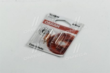 Автолампа Original WY5W W2, 1x9, 5d 5 W оранжева OSRAM 2827NA-02B