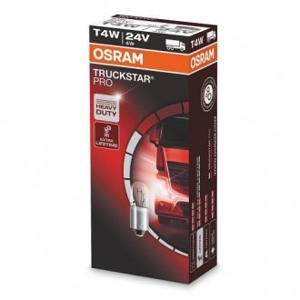 Автолампа Truckstar Pro T4W BA9s 4W прозора OSRAM 3930TSP