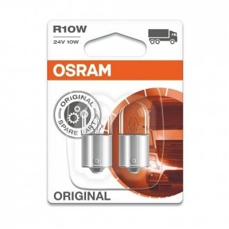 Автолампа Original R10W BA15s 10 W прозора OSRAM 563702B (фото 1)