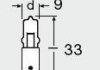 Лампа H5W 12V 5W BA 9s OSRAM 64111 (фото 2)