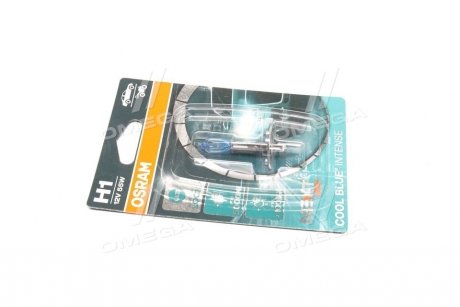 Лампа фарна H1 12V 55W P14, 5sCOOL BLUE INTENSE Next (1 шт) OSRAM 64150CBN-01B (фото 1)