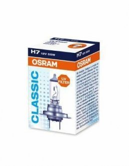 Автолампа H7 12V 55W PX26dfs Classic OSRAM 64210CLC