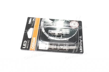 Лампа світлодіодна C5W 12V 1W SV8.5 LEDriving SL (31mm) OSRAM 6438DWP01B