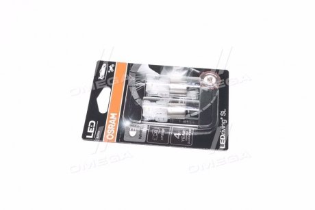 Світлодіодна лампа P21W LED 12V 1.4W BA15S LEDriving SL (2шт.) OSRAM 7506DWP02B