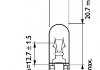 Автолампа Standard W2,5W W2,1x9,5d 2,5 W прозрачная PHILIPS 13960CP (фото 3)