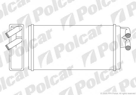 Радиатор печки Polcar 1315N81