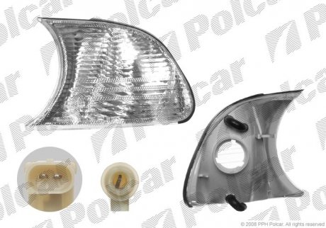 Указатель поворота передний Polcar 200820RE