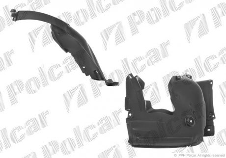 Підкрилок лівий Polcar 2040FL-2
