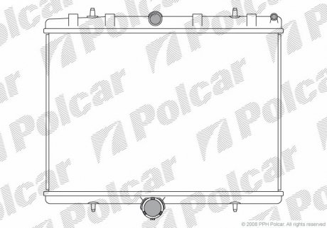 Радиатор Polcar 239708A1