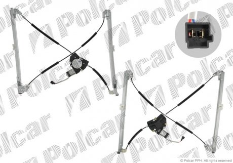 Стеклоподъемник электрический Polcar 2401PSE1