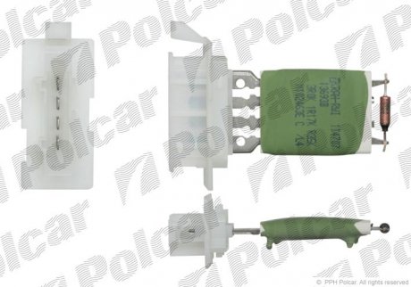 Резистор вентилятора Polcar 2800KST1X