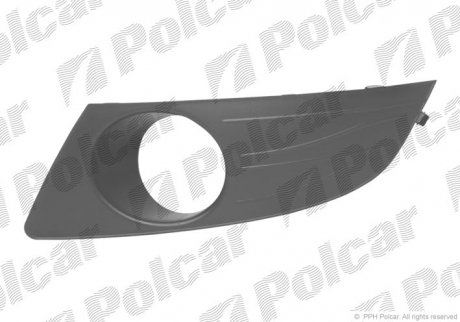 Рамка фари протитуманної правий 280127-2 Polcar 2801272