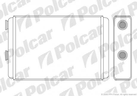 Радиатор обогрева Polcar 3022N8-1