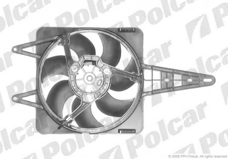 Вентилятор радиатора Polcar 302623W2
