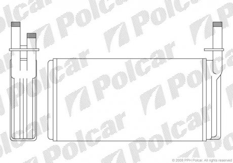 Радіатор обігріву SRL Polcar 3027N8-1