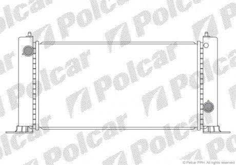 Радиатор охлаждения Polcar 303008-2