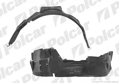 Подкрылок правый Polcar 3035FP1Q