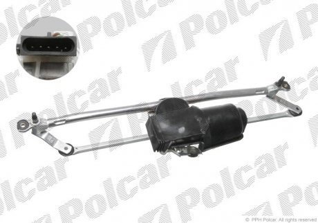 Механизм стеклоочистителей с моторчиком Polcar 3040ZWP1