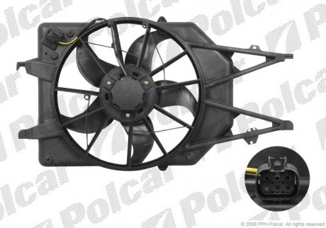 Вентилятор радіатора Polcar 320123W2
