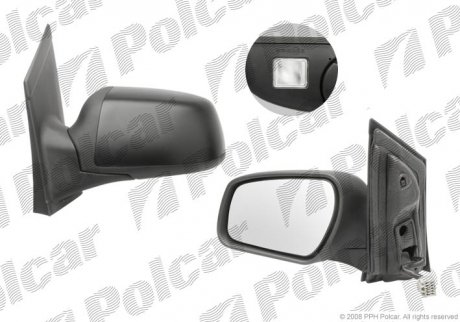 Зеркало наружное Polcar 3202526E