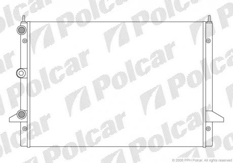 Радиатор охлаждения Polcar 3240082 (фото 1)